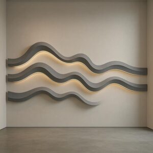 Acoustic Ribbon Wall
