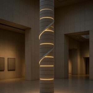 Acoustic Totem Column